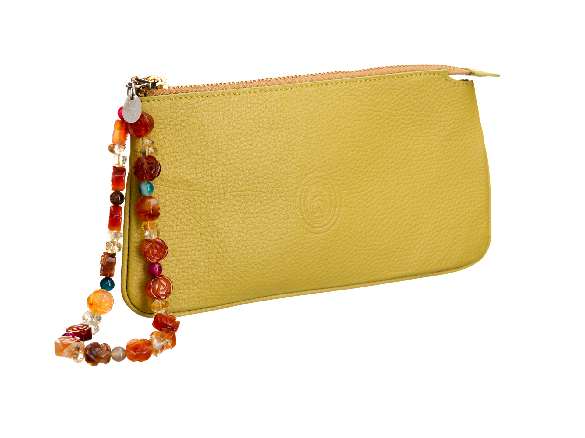 pavoni vaganti pochette peacock cedro quartz agates 1