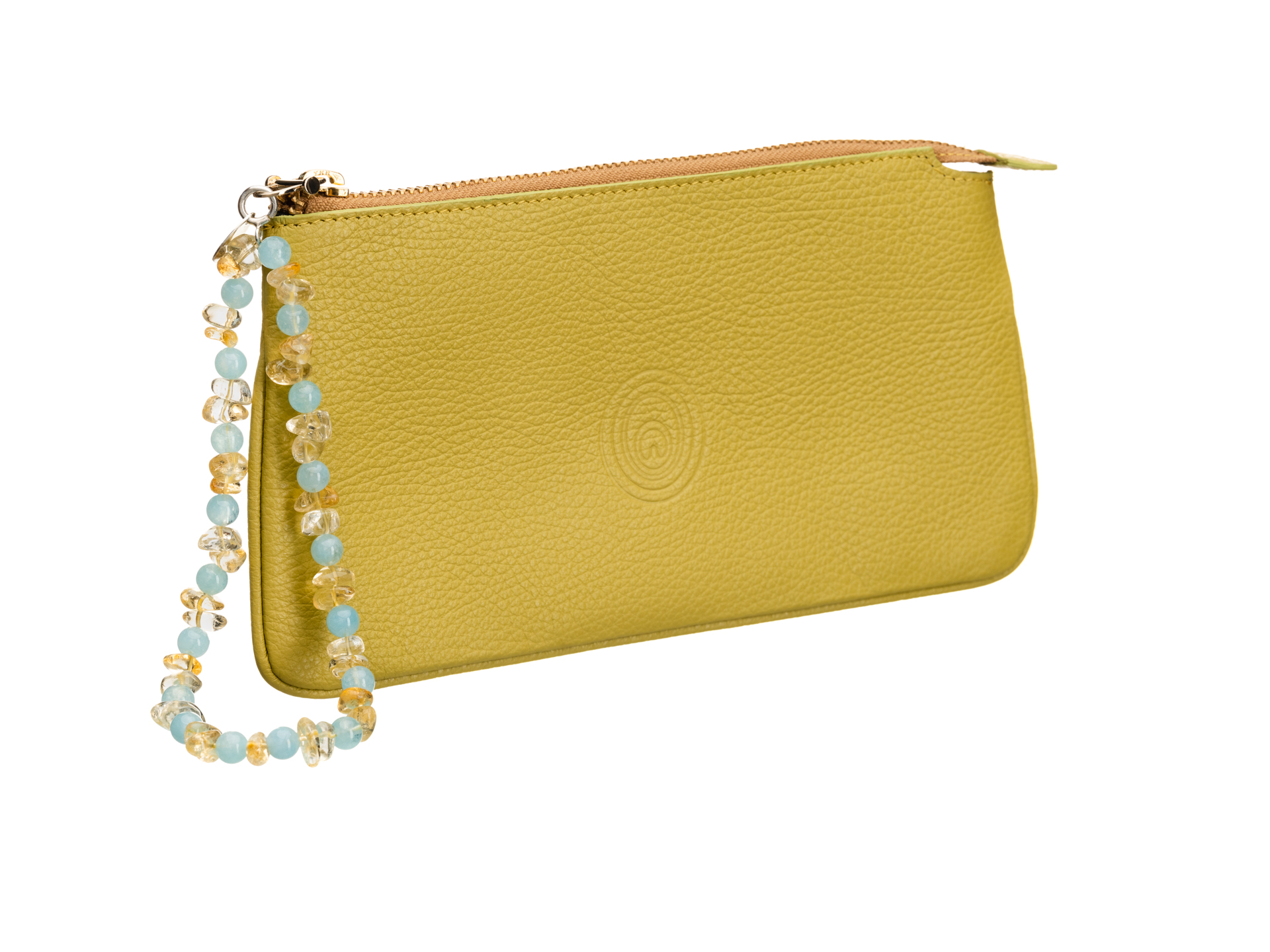 pavoni vaganti pochette peacock cedro quartz aquamarines 1