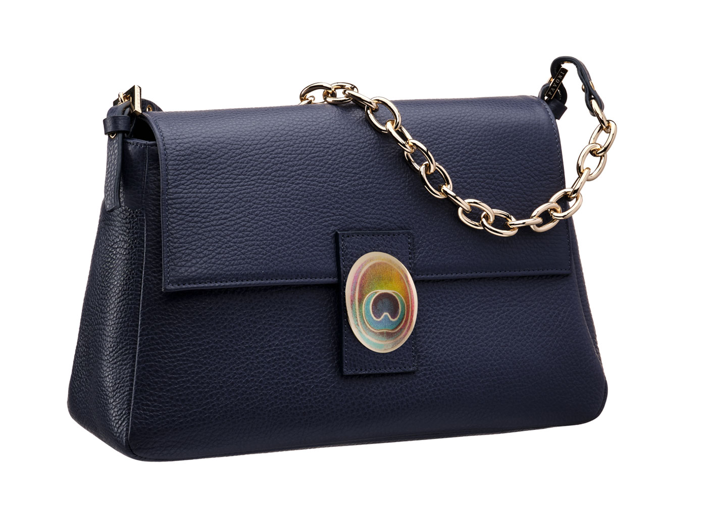pavoni vaganti babette bag abyss blue 1