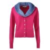 cardigan marylin cherry front